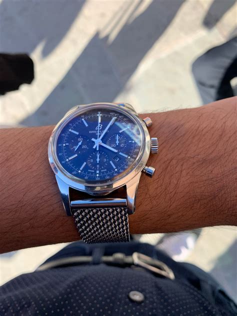 breitling transocean chronograph review.